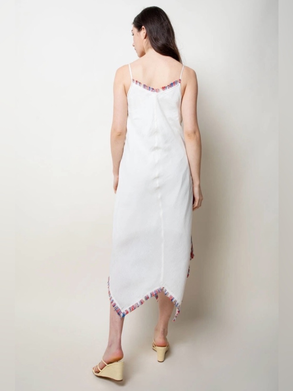 THML Asymmetrical Maxi Dress w/ Stripe Detail - Picture 2 of 11